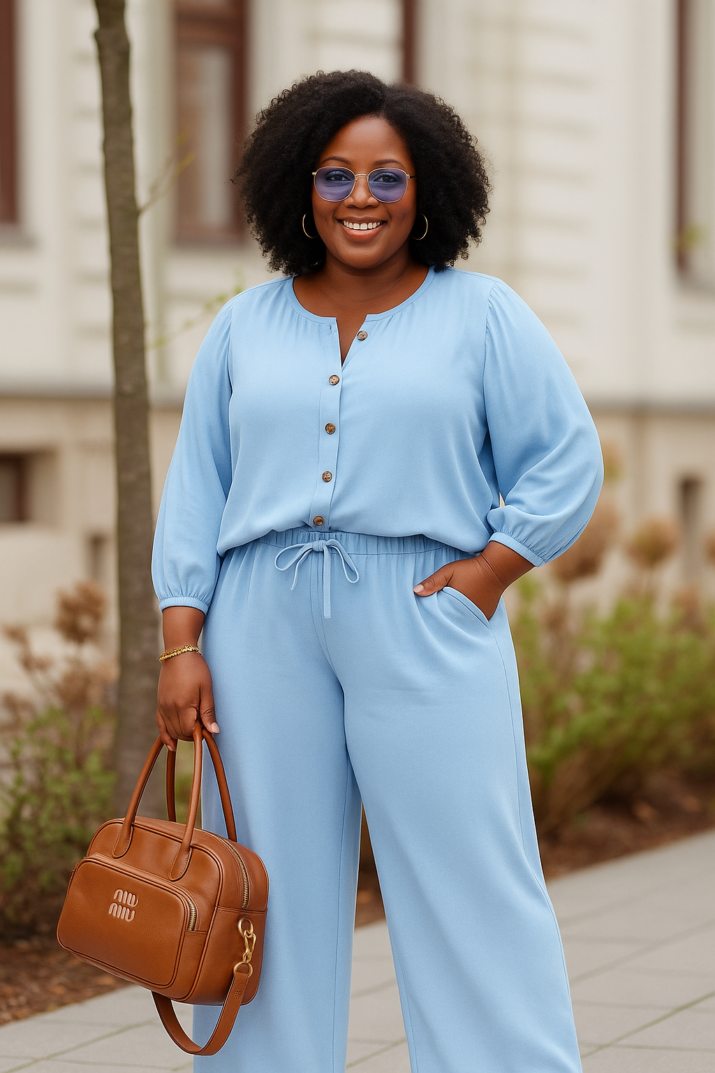 Chemise ample en Tencel – Volume, douceur et silhouette légère-Roco Fashion