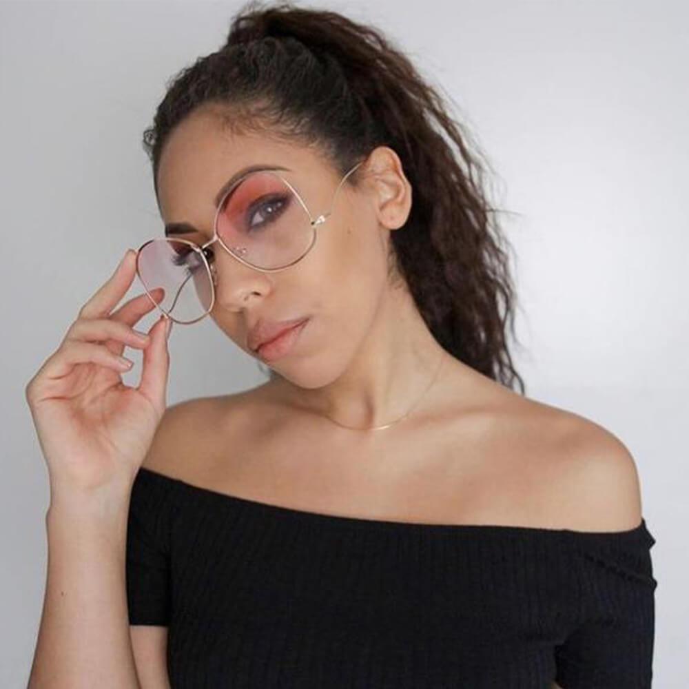 EUGENE – Lunettes Oversize Effet Pantone Ultra-Tendance