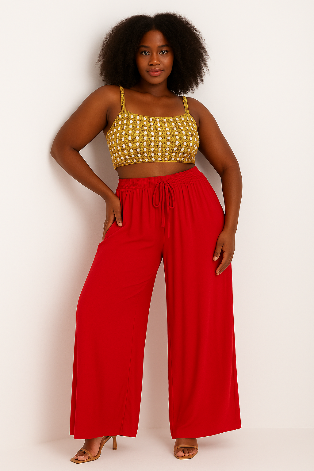 Pantalon Palazzo Léger – Élégance aérienne et confort au quotidien