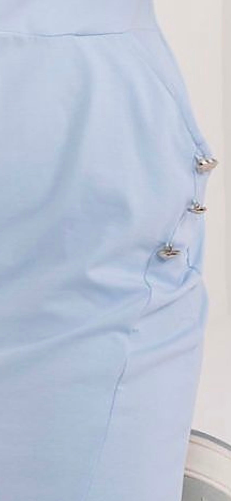 Robe Grande Taille Bleu Pastel – Élégance & Confort au Quotidien