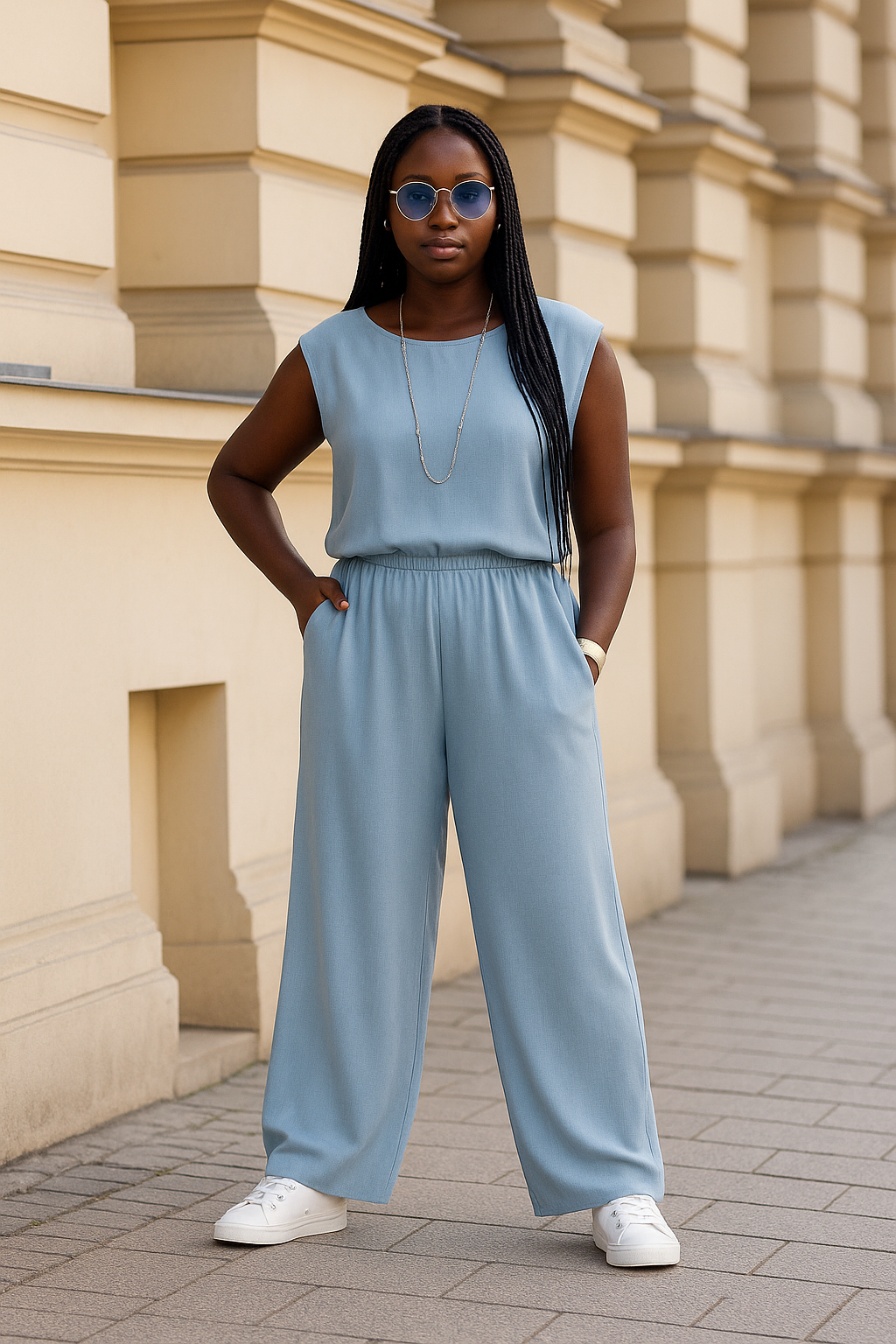 Le pantalon qui allonge la silhouette – fluide, chic et taille haute-Roco Fashion
