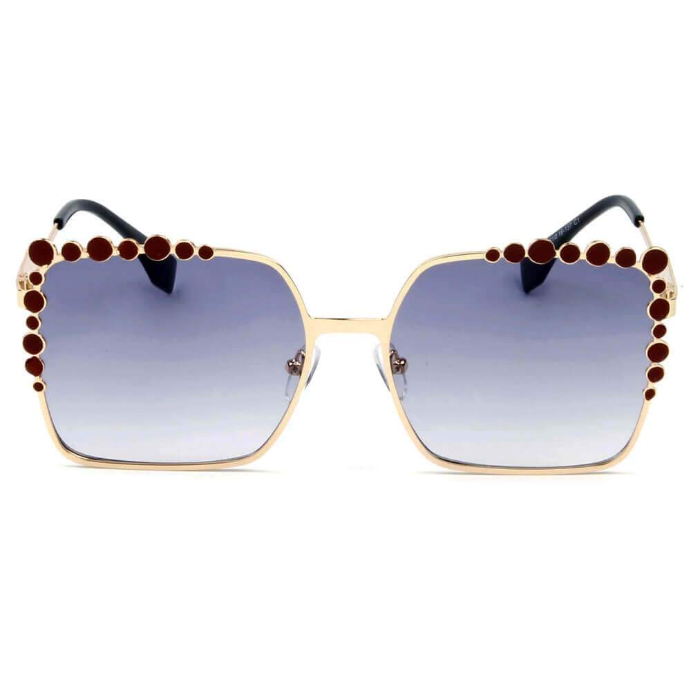 CHICO – Lunettes Carrées Oversize à Bulle, Élégance Inattendue