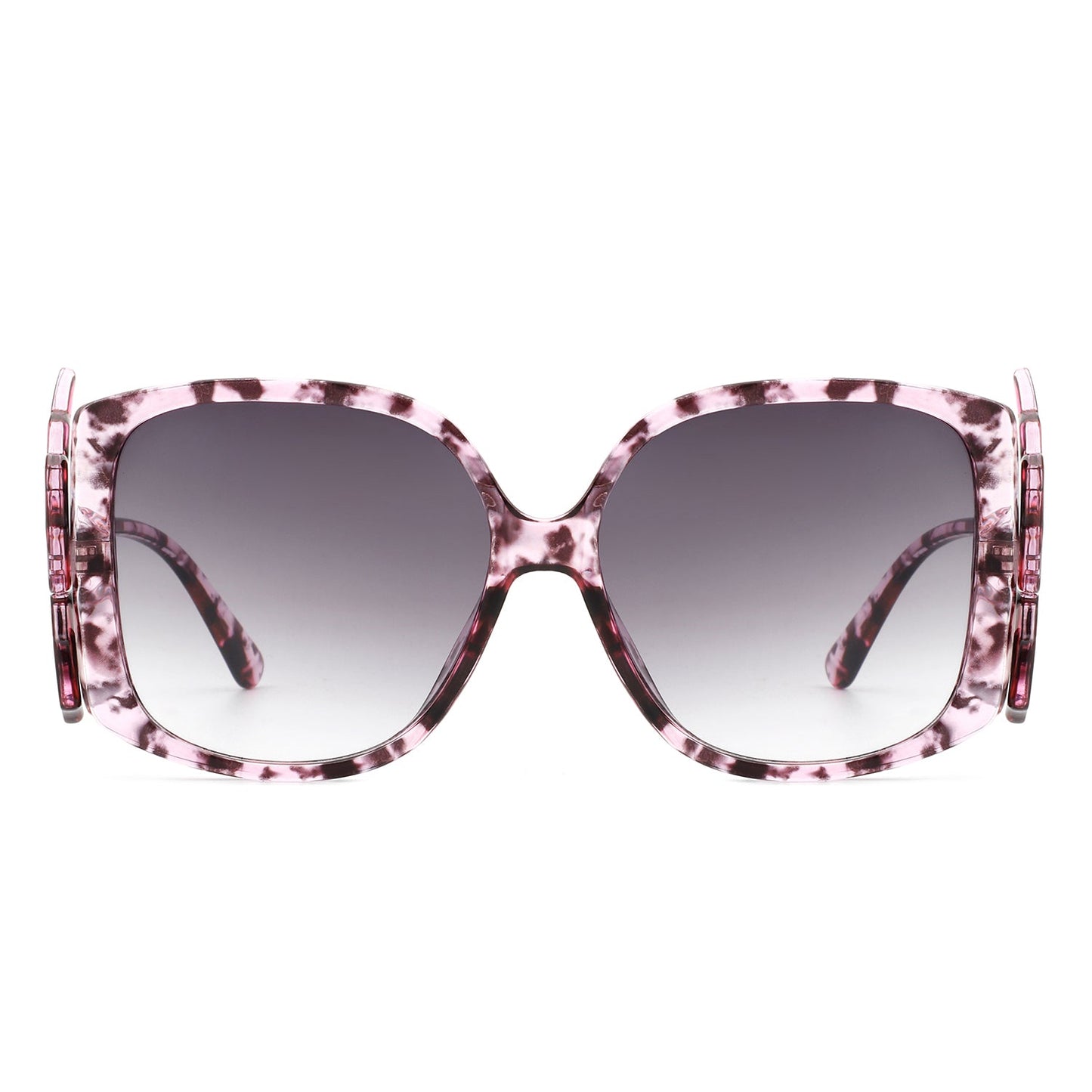 Vortexia – Lunettes de Soleil Oversize à Monture Irrégulière
