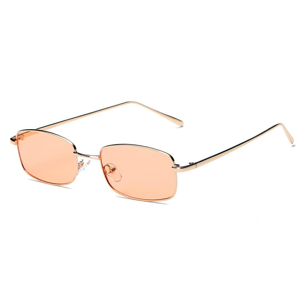 Lunettes Rectangle Vintage – Monture Métal