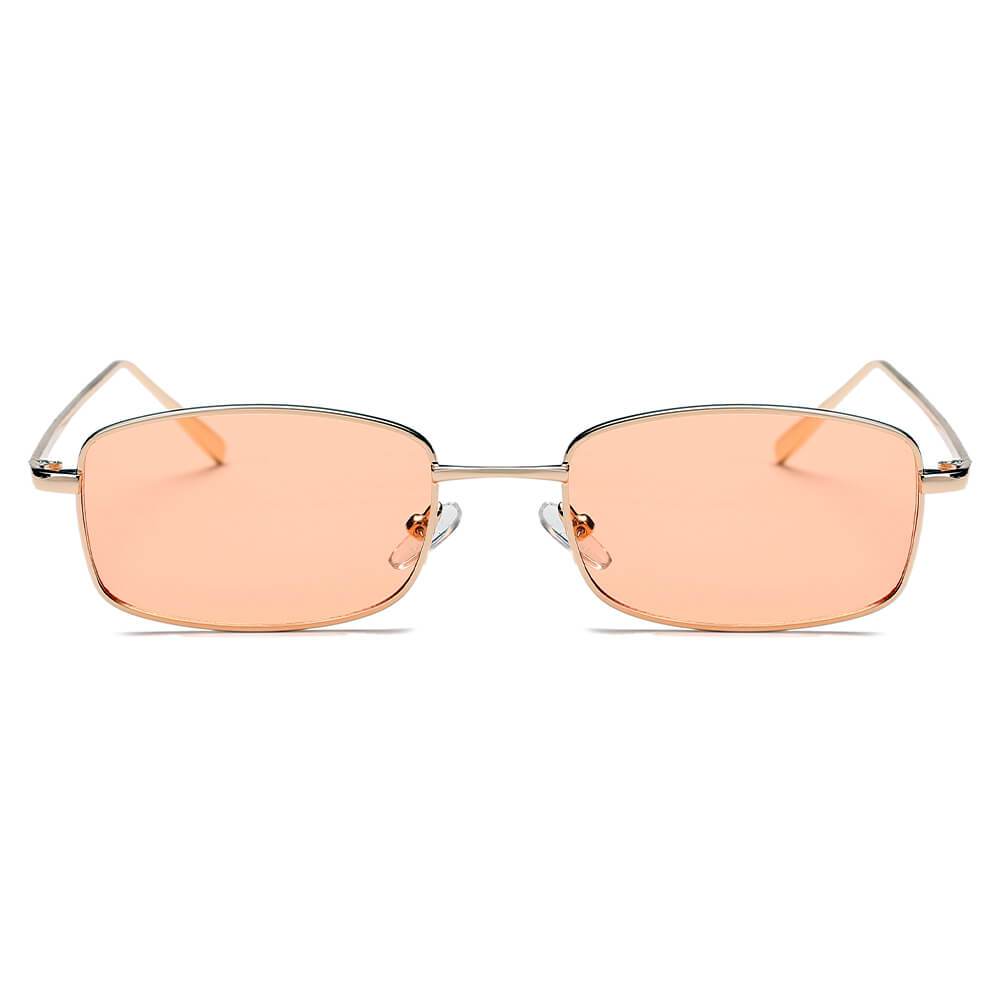 Lunettes Rectangle Vintage – Monture Métal