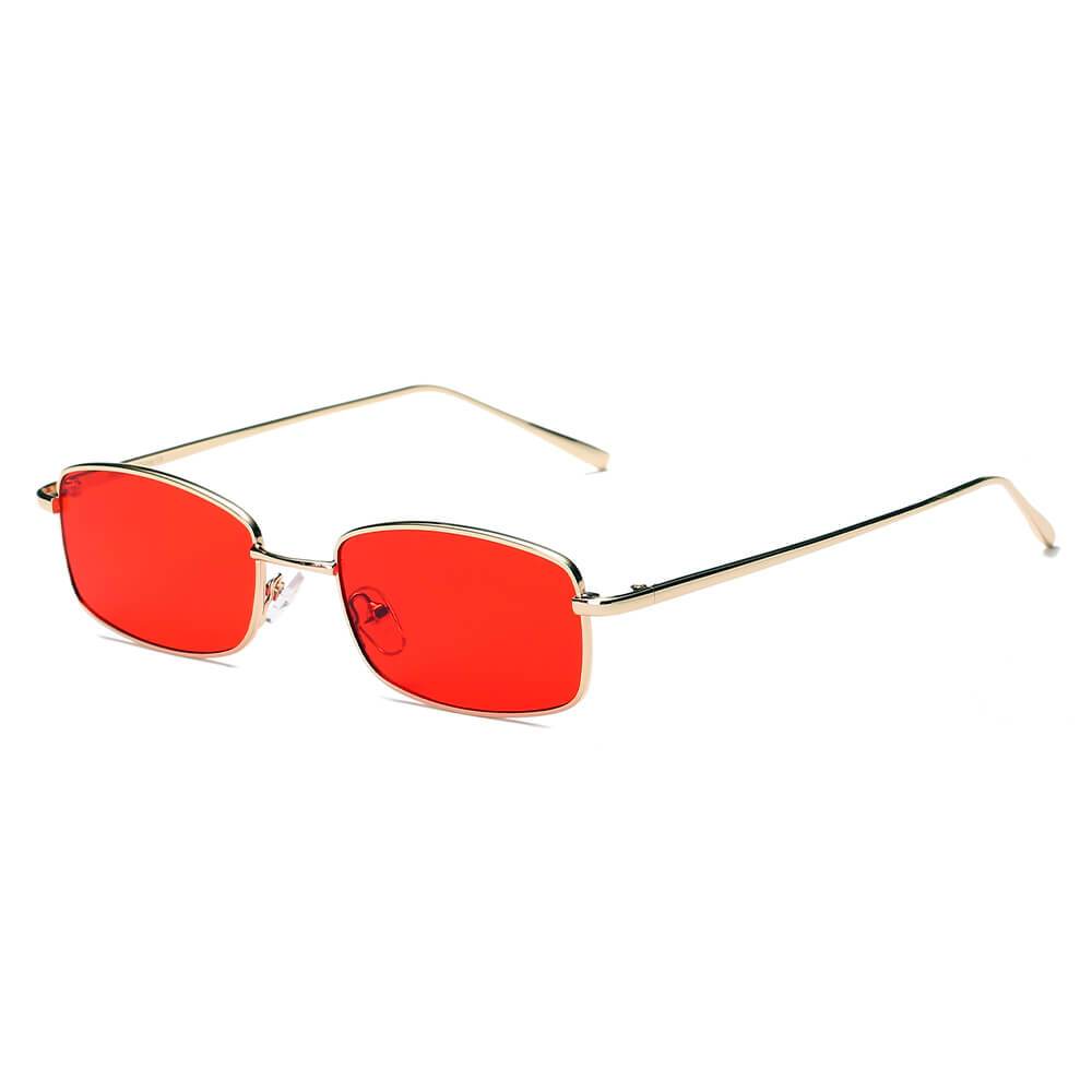 Lunettes Rectangle Vintage – Monture Métal