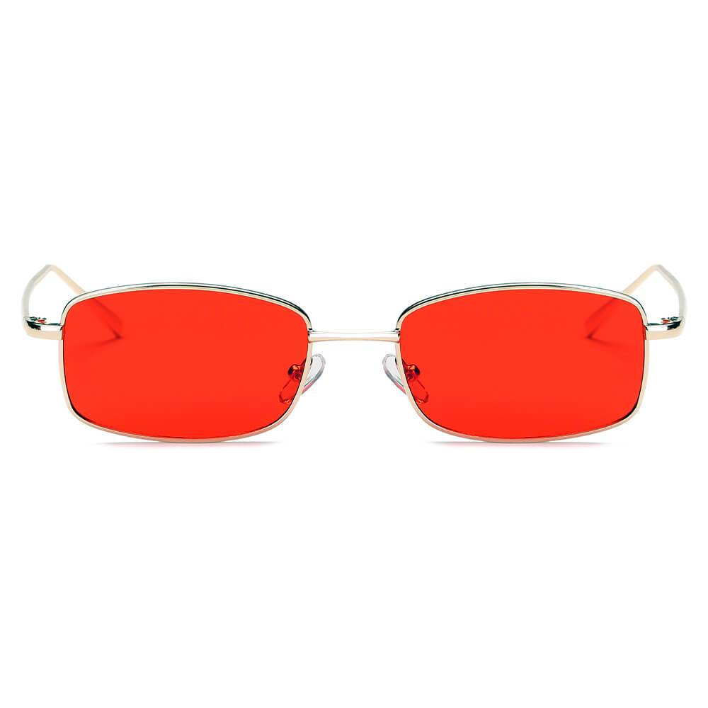 Lunettes Rectangle Vintage – Monture Métal