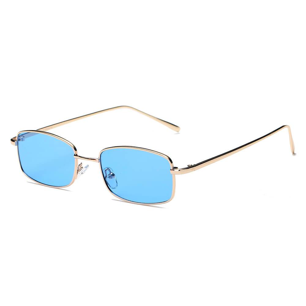Lunettes Rectangle Vintage – Monture Métal