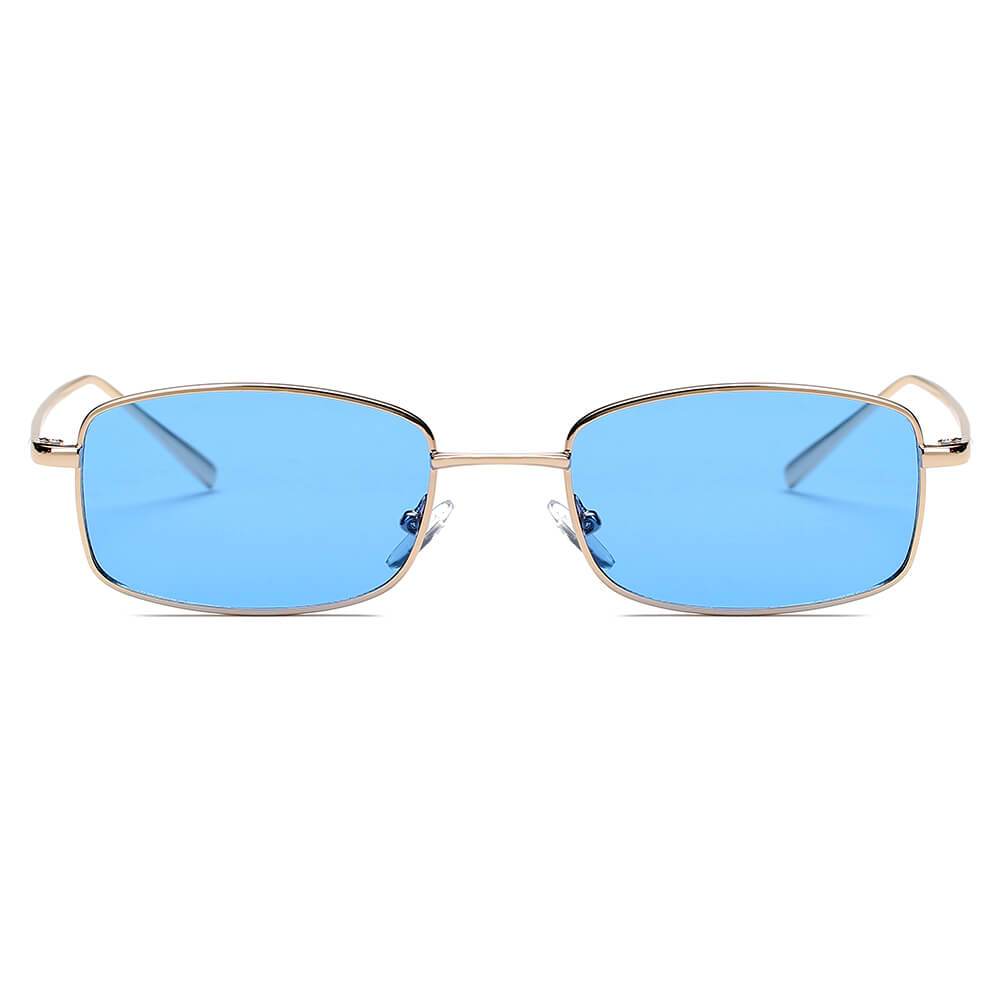 Lunettes Rectangle Vintage – Monture Métal