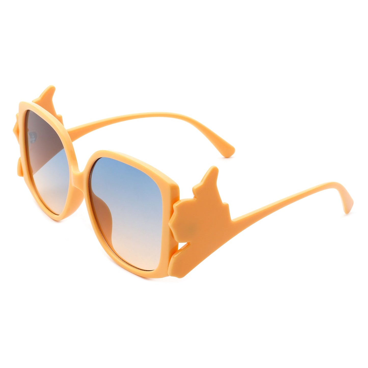Vortexia – Lunettes de Soleil Oversize à Monture Irrégulière