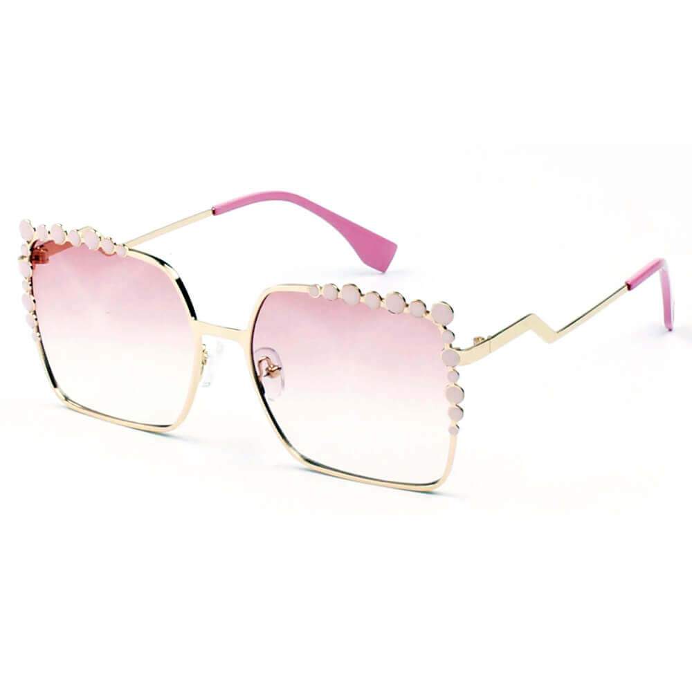 CHICO – Lunettes Carrées Oversize à Bulle, Élégance Inattendue