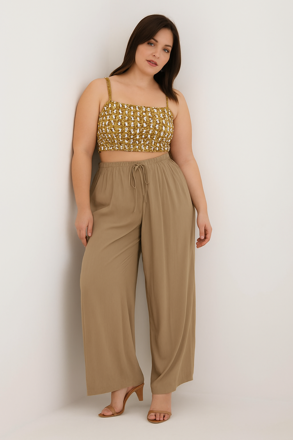 Pantalon Palazzo Léger – Élégance aérienne et confort au quotidien