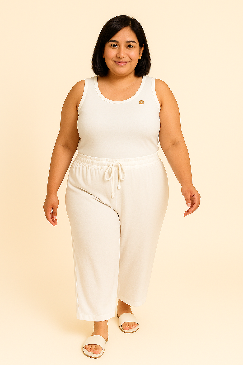 Pantalon Palazzo Léger – Élégance aérienne et confort au quotidien