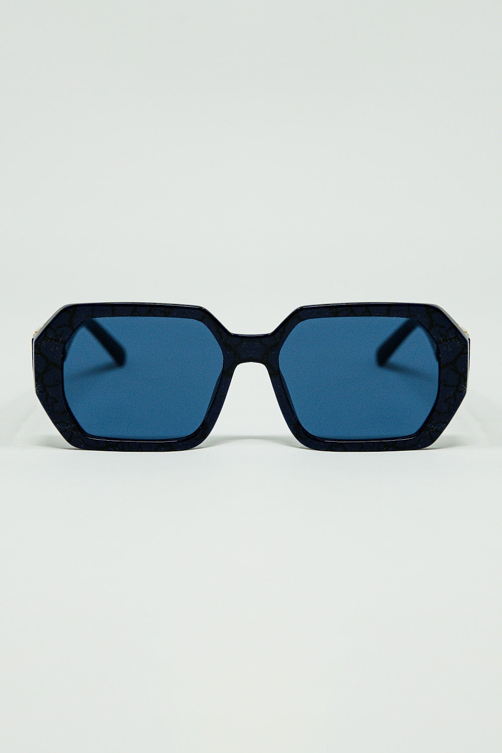 Nocturna – Lunettes Diamant Noir & Bleu Nuit