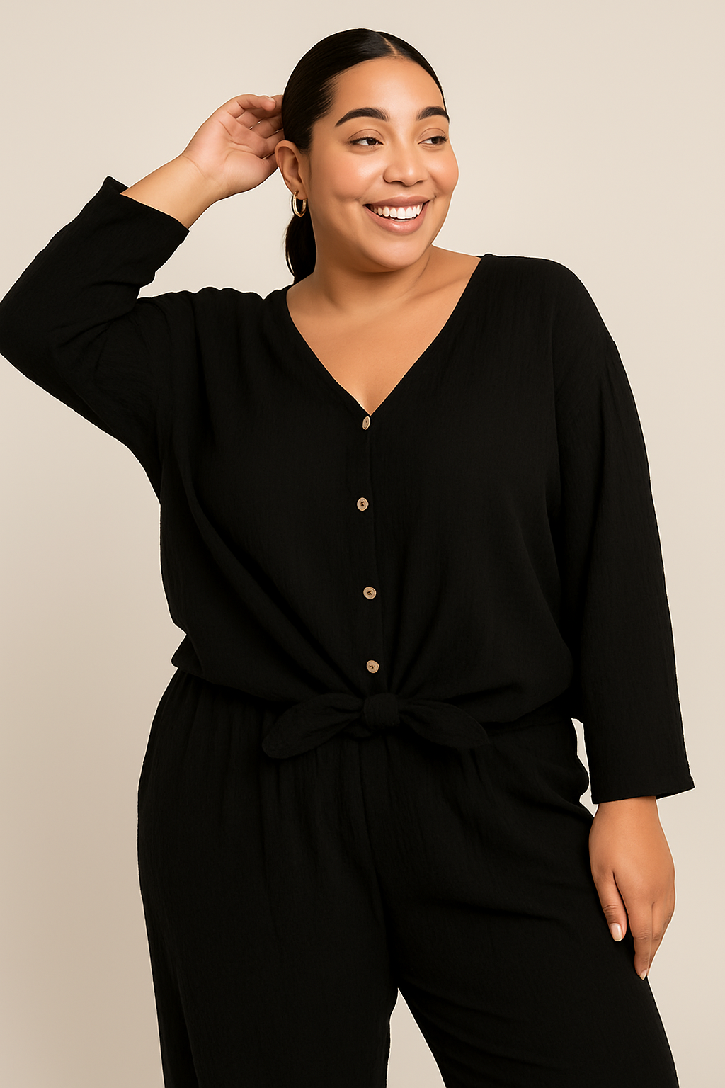 Chemise femme 100 % coton – légèreté, confort et style décontracté-Italy Moda