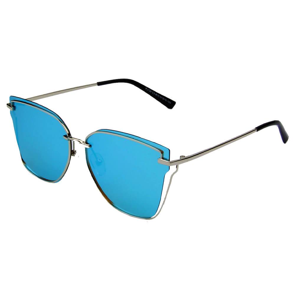 Murcia – Lunettes œil-de-chat métalliques aux verres polarisés