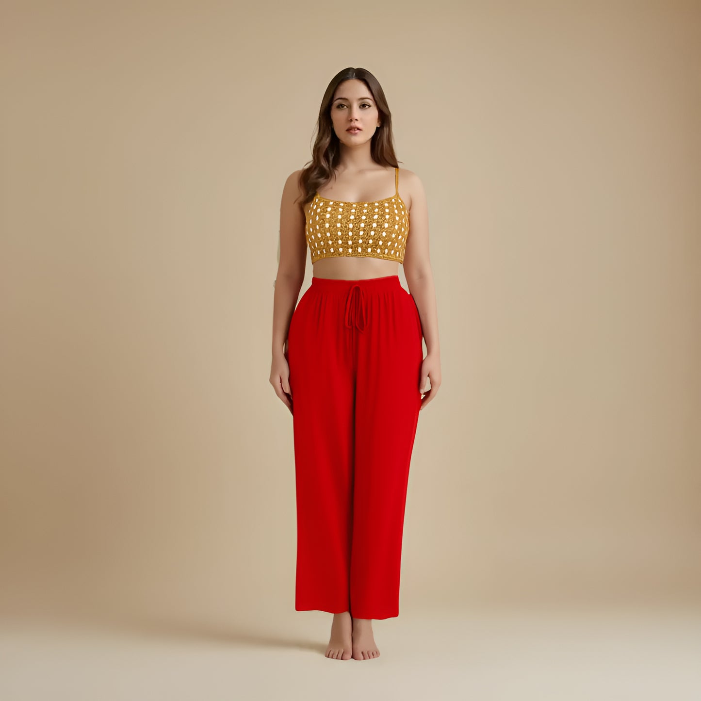 Pantalon Palazzo Léger – Élégance aérienne et confort au quotidien