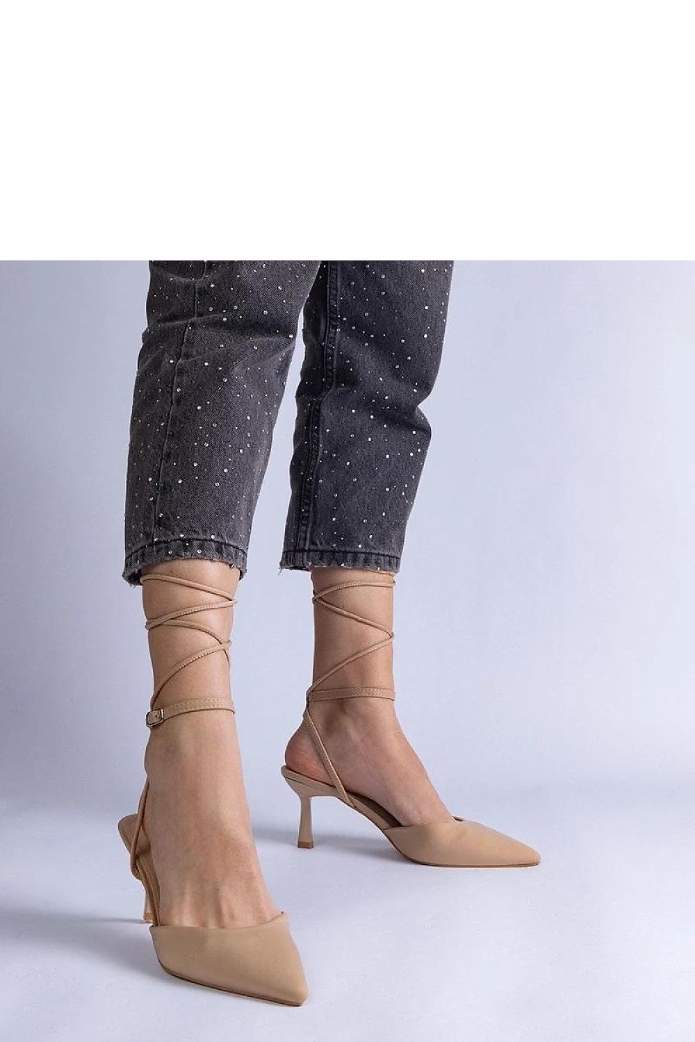 Escarpins ouverts en beige élégant – Design classique & moderne – Modèle PRIMO