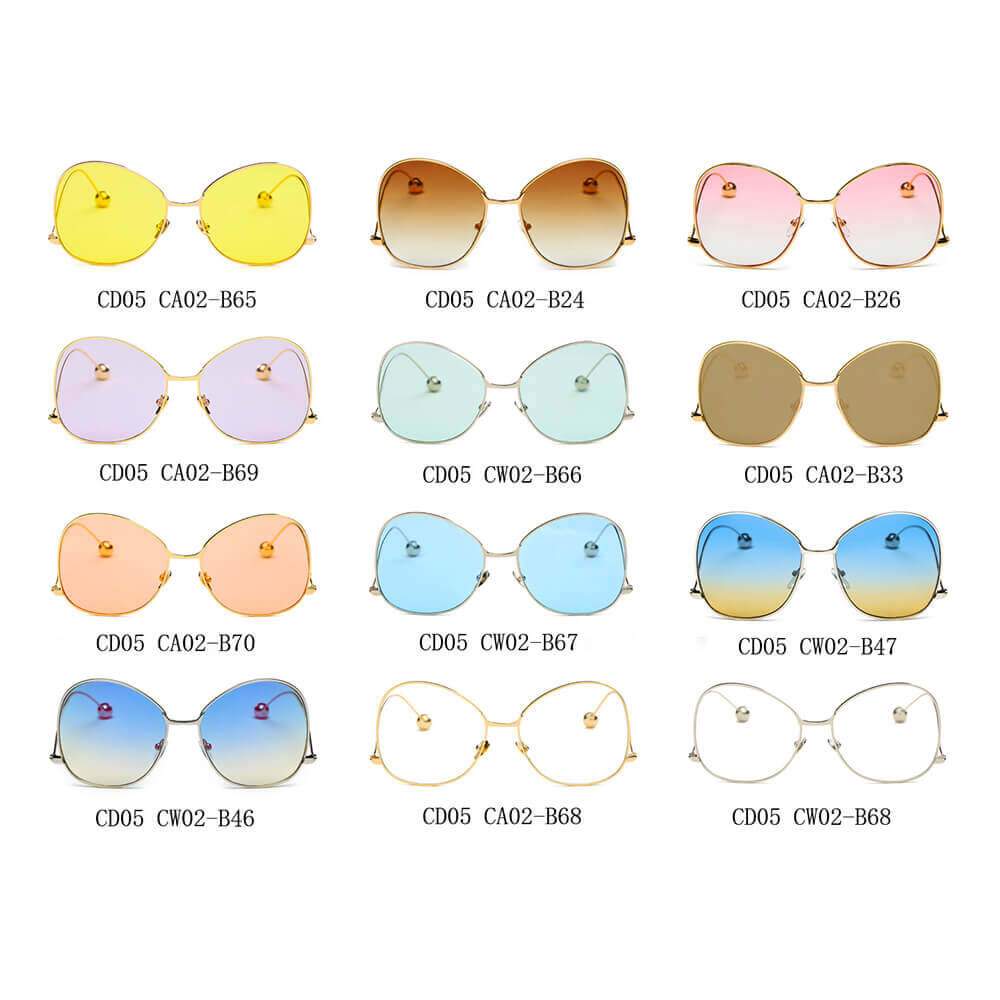EUGENE – Lunettes Oversize Effet Pantone Ultra-Tendance