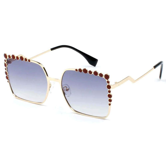 CHICO – Lunettes Carrées Oversize à Bulle, Élégance Inattendue