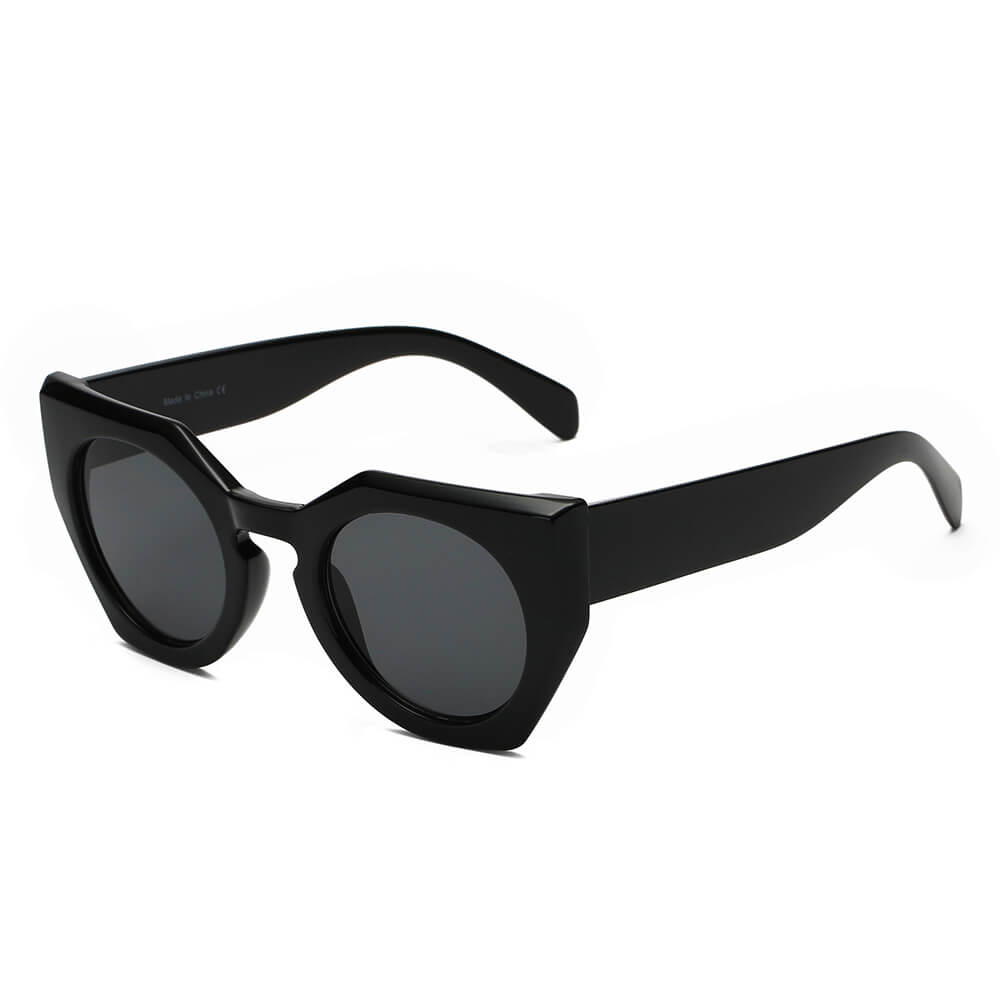 BERGEN | Lunettes de Soleil Géométriques Rétro-Chic – Femme