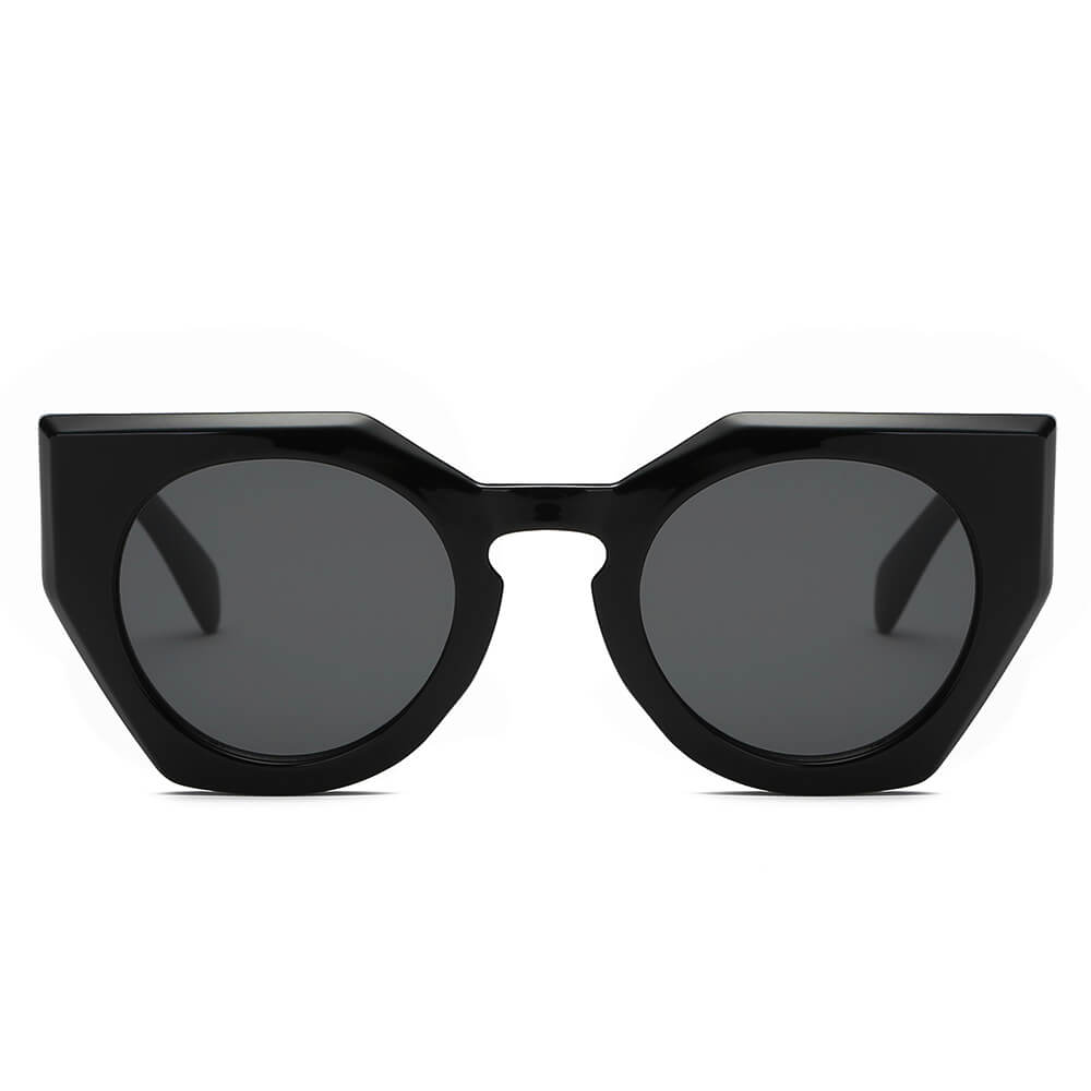 BERGEN | Lunettes de Soleil Géométriques Rétro-Chic – Femme
