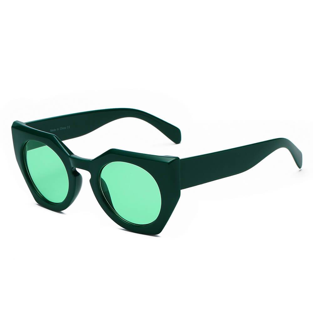 BERGEN | Lunettes de Soleil Géométriques Rétro-Chic – Femme