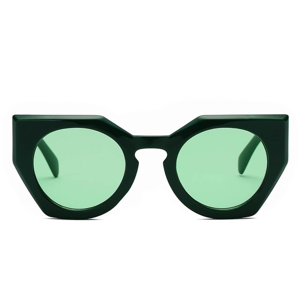 BERGEN | Lunettes de Soleil Géométriques Rétro-Chic – Femme