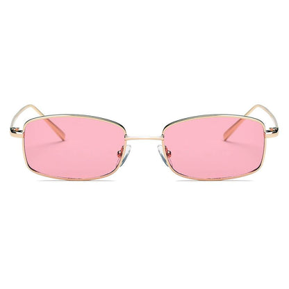 Lunettes Rectangle Vintage – Monture Métal