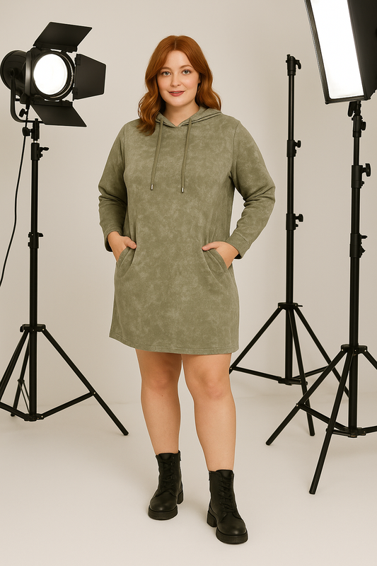 Robe Sweat Oversize – Chic Relax pour Femmes Authentiques