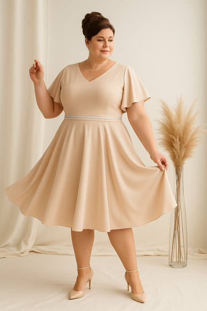 Robe Cocktail “With You” – Raffinée & Romantique