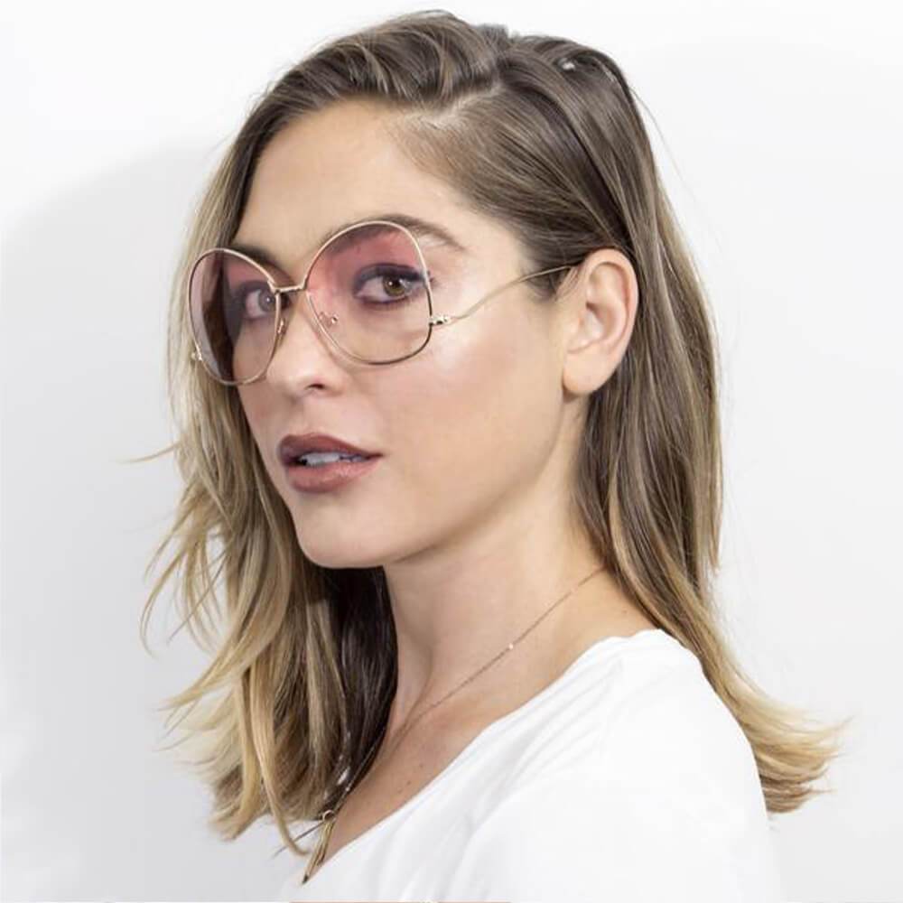 EUGENE – Lunettes Oversize Effet Pantone Ultra-Tendance