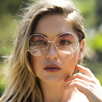 EUGENE – Lunettes Oversize Effet Pantone Ultra-Tendance