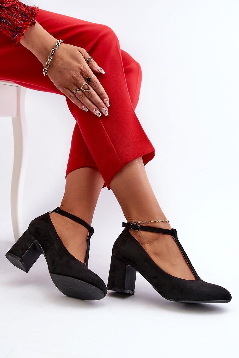 Block Heel Pumps Model 197240 Step in Style