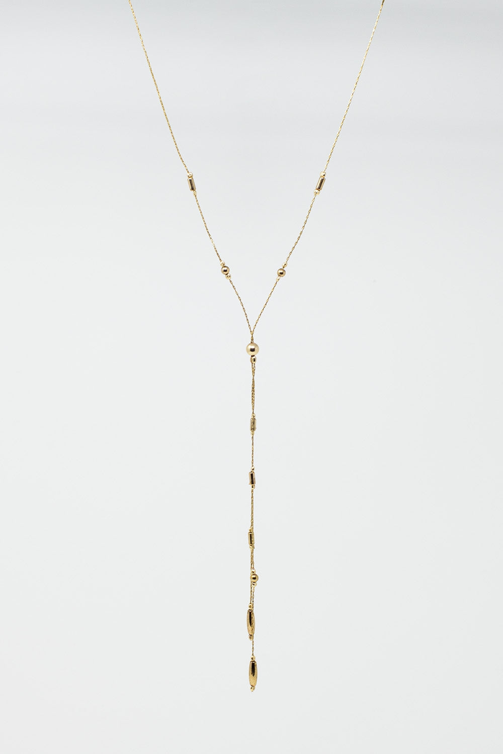 Collier Doré Long – Perles & Pampille Chic