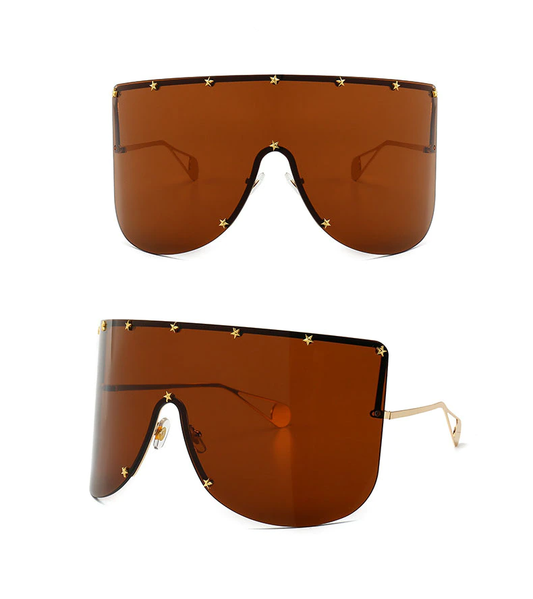 Elaiza – Oversize Brown Gradient