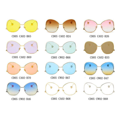 EUGENE – Lunettes Oversize Effet Pantone Ultra-Tendance