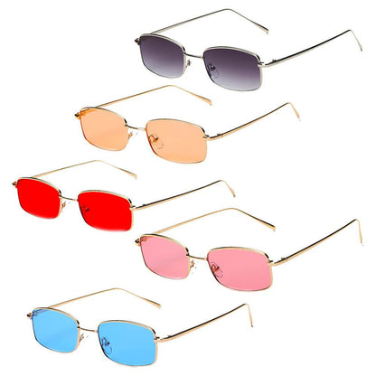 Lunettes Rectangle Vintage – Monture Métal