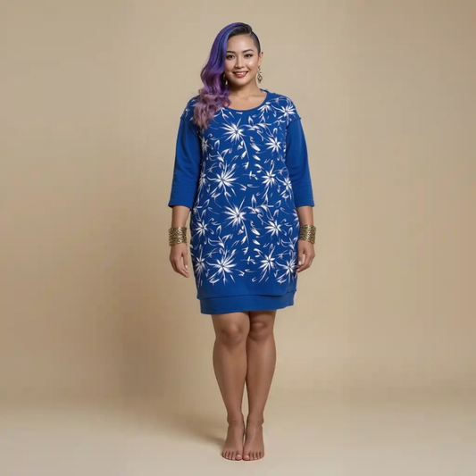 Robe Sweat Grande Taille – Confort & Style pour Tous les Jours
